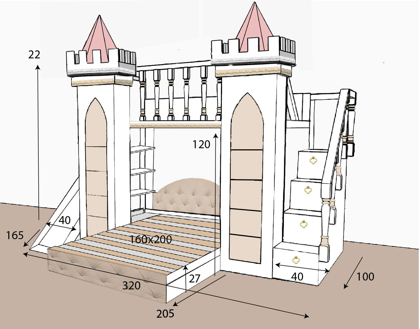 Custom design beds - Linas & Sons