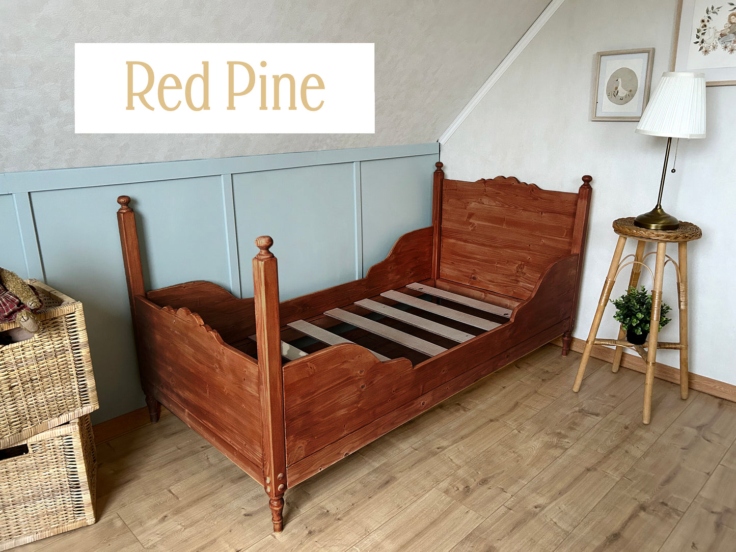 Vintage design BUNK Sleigh Bed - Linas & Sons