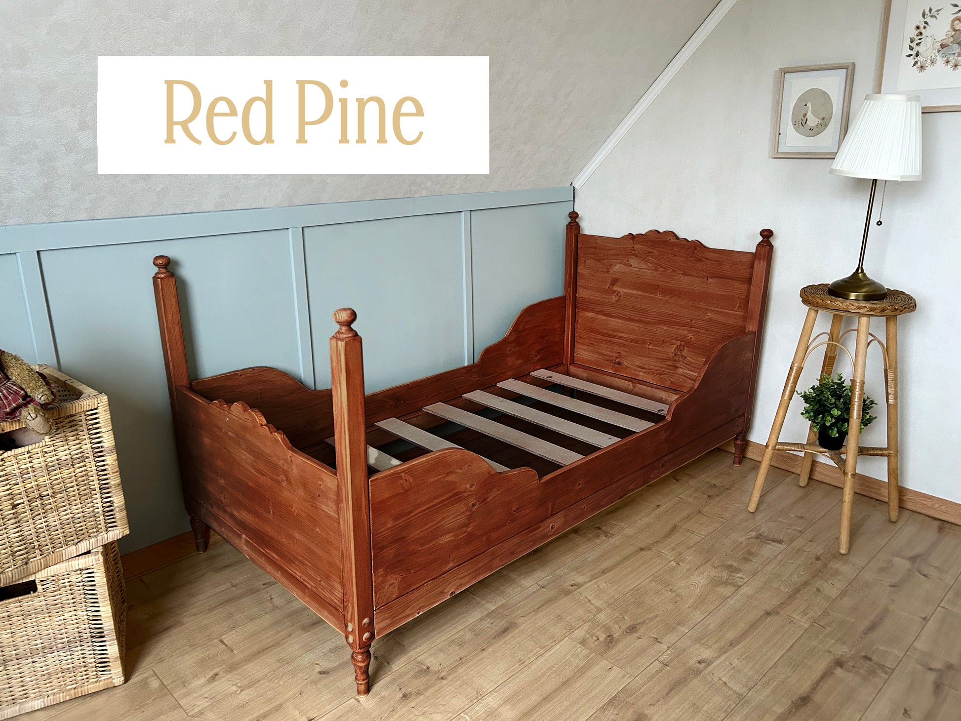 Vintage design BUNK Sleigh Bed - Linas & Sons